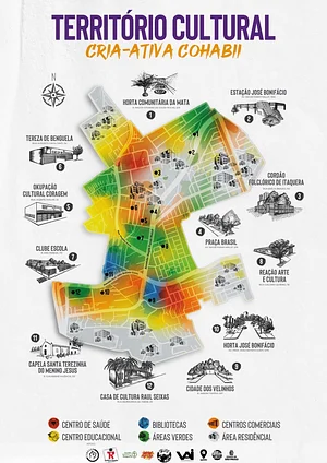 Mapeamento Território Cultural Cria-Ativa Cohab 2